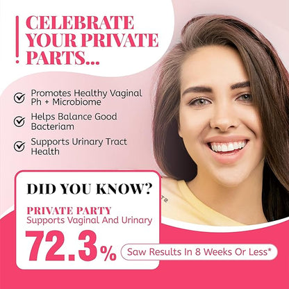 Vaginal Probiotics for Women,40 Billion CFU Promotes pH Balance,Healthy Vaginal Odor & Urinary Tract Health with Organic Prebiotics,Cranberry,60 Capsules