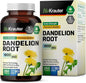 Dandelion Root Capsules 1800 mg