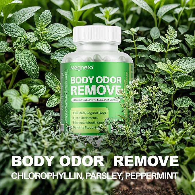 Body Deodorizing Supplement, Natural Internal Odor (60 Capsules)