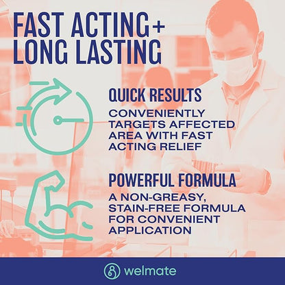 WELMATE Clotrimazole 1% Antifungal Topical Solution, 0.33 Fluid