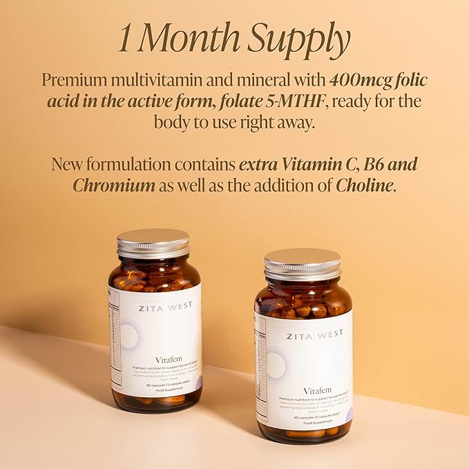 Vitafem Premium Fertility Supplement for Women 60 Capsules (1 Month