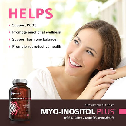 Myo-Inositol Plus & D-Chiro-Inositol (120 Capsules)