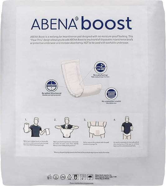 Abena BOOST Fluff Incontinence Pads 20 Count