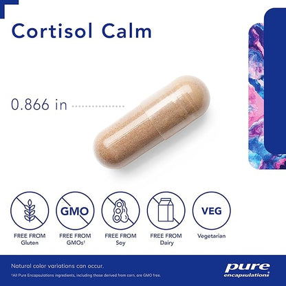 Pure Encapsulations Cortisol Calm 120 Capsules