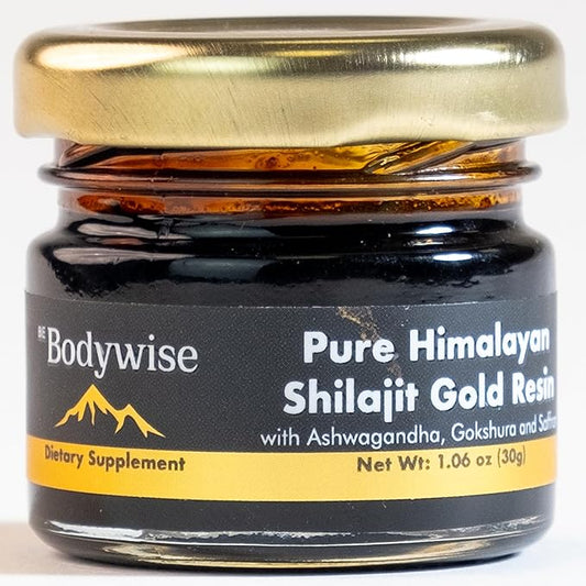 Be Bodywise Pure Himalayan Shilajit Resin 100% Organic 30 gm.