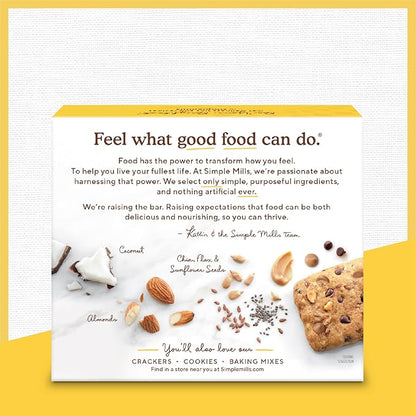 Simple Mills Almond Flour Snack Bars, 6 Ounce 1)
