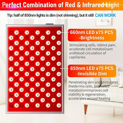 Red Light Therapy, Red Light Therapy 660nm and 850nm Near
