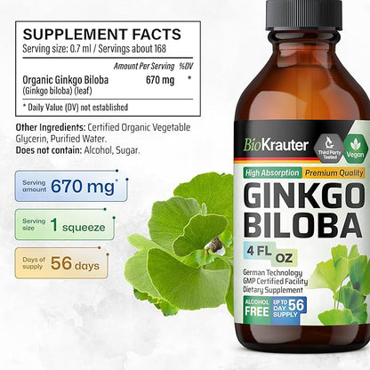 Ginkgo Biloba Extract 4 Fl