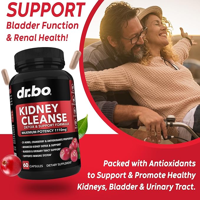 Kidney Cleanse Detox Support Supplement
