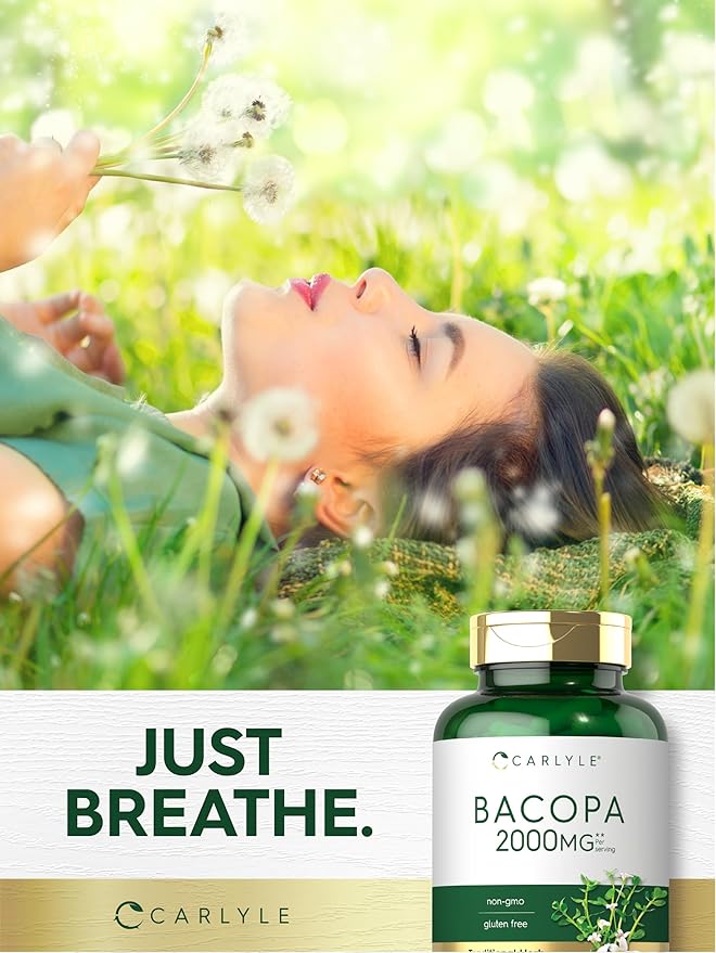 Carlyle Bacopa Monnieri Capsules 180 Capsules