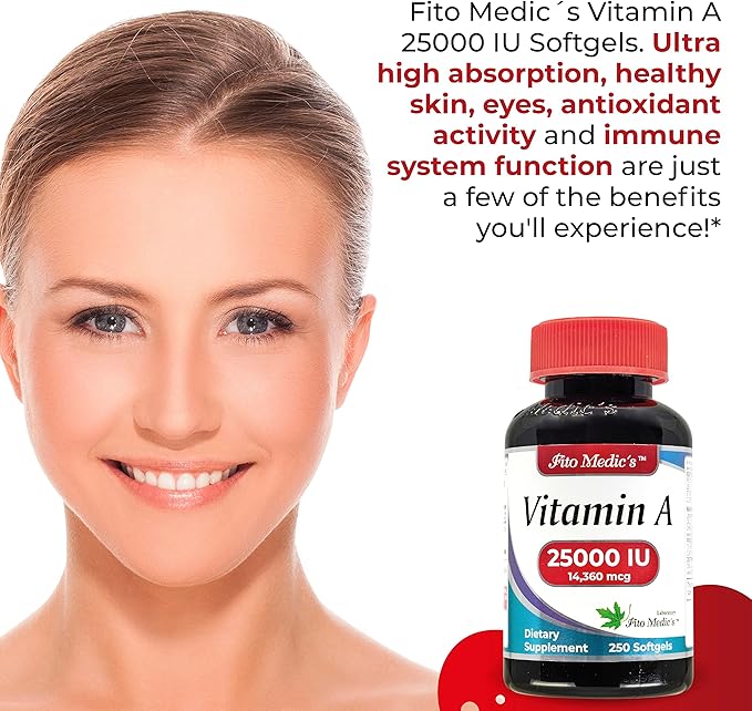 FITO MEDIC'S Lab 25000 iu 250 Softgels-