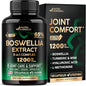 Boswellia 1200mg - Boswellia Extract | Turmeric | Hyaluronic Acid | MSM | Same - Joint Health & Comfort - Boswellia Serrata | 65% Boswellic Acid - for Men & Women - Made in USA - 120 Capsules