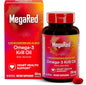 MegaRed Omega-3 Krill Oil 350mg Softgels, (60 Count Omega-3 Fatty
