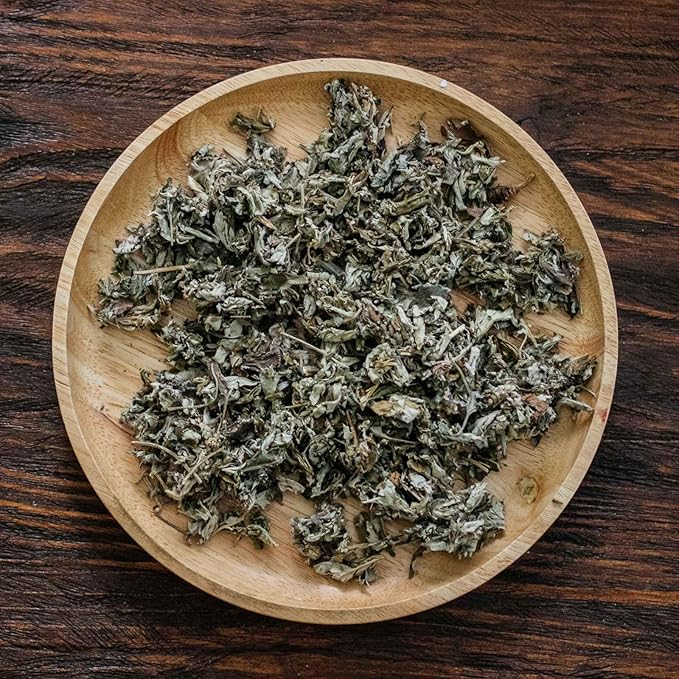 Mugwort Herb Organic Loose Leaf (4oz.) – Artemisia Organic - Artemisa Hierba Seca Organica - Dried Mugwart - Leaves for Tea and Smoking