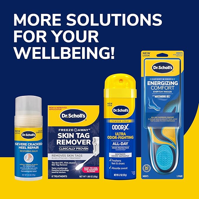 Dr. Scholl's ODOR-X ATHLETE'S FOOT MEDICATED 5.3 oz 24-Hour Relief