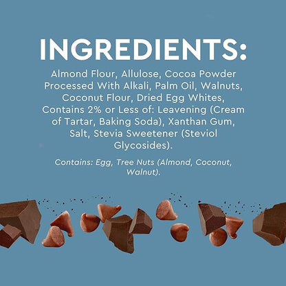 Duncan Hines Keto Friendly Dessert Cups Walnut Fudge Brownie Mix, 2.5 oz (Pack of 4)