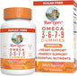 Vegan Omega 3 6 7 9 4 Month 3 Supplement 3 Gummies 120 Count