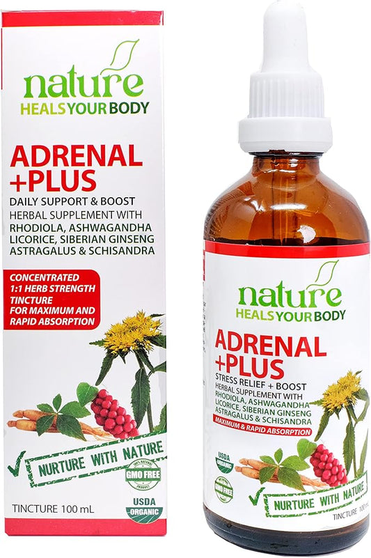 Adrenal +Plus - Stress Releif + 50 mL (100 mL)