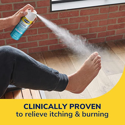 Dr. Scholl's INSTANT COOL ATHLETE'S FOOT 5.3oz, Clinically 24-Hour Daily