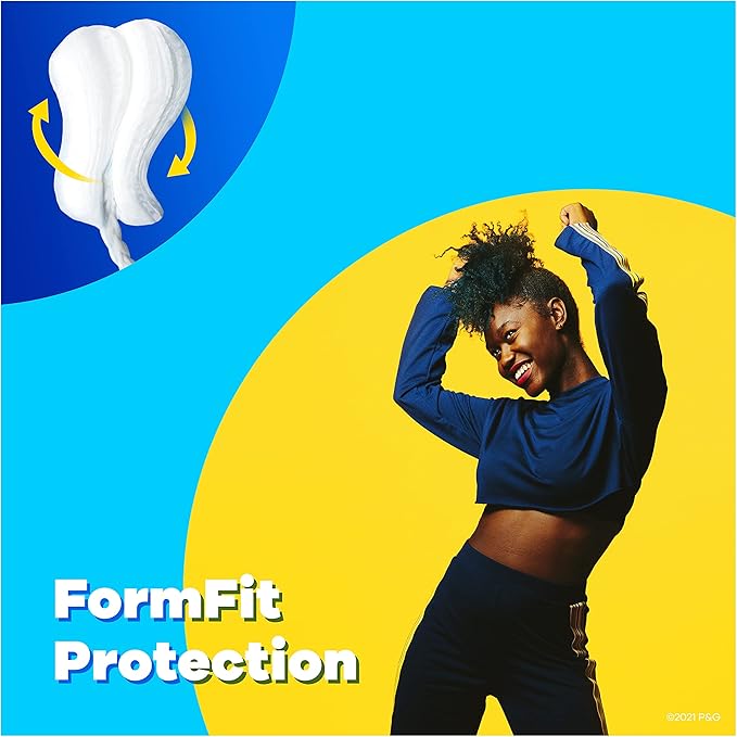 Tampax Pearl Tampons Super Plus Absorbency, 50 Count 2 (100 (100 Count