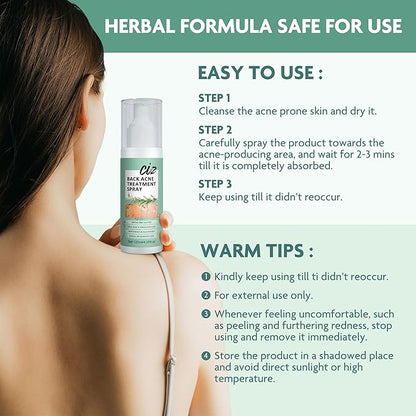Back Acne Treatment, Back Acne Spray, 2% Salicylic