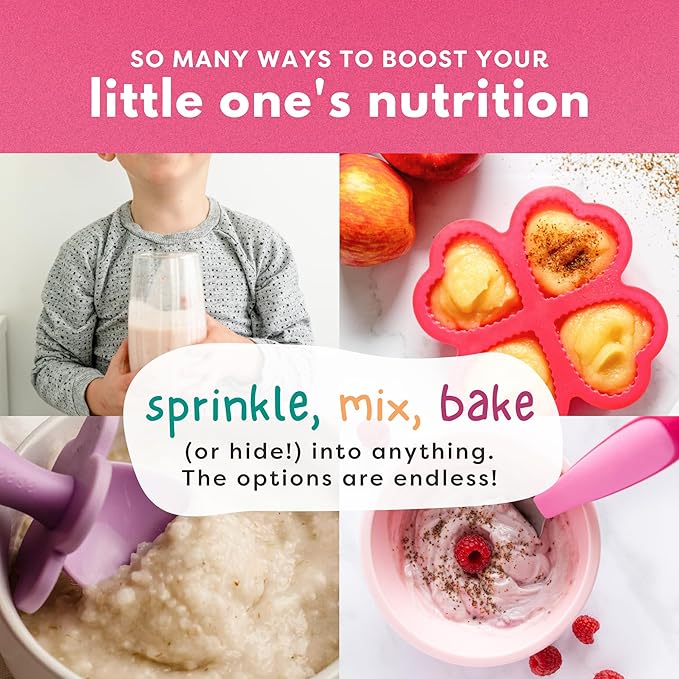 Organic Milled Chia & Flax Seed 6M+ Babies 7oz x 1 Pack)