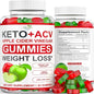 Keto ACV Gummies Advanced Weight Loss - ACV Keto Gummies Supplement for Women and Men - Metabolism, Detox, Cleanse - Apple Cider Vinegar Kelly Clarkson - Ginger + Apple Flavor - 61 CT