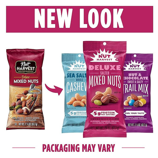 Nut Harvest, Nut & Chocolate Mix, 2.25 Ounce 16)