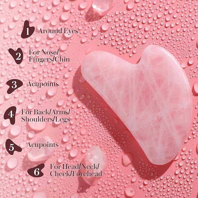 rosenice Gua Sha Facial Tools Guasha