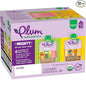 Plum Organics Mighty 4 Organic Toddler Food - Variety Pack - 4 oz Pouch (Pack of 12) - Organic Fruit and Vegetable Toddler Food Pouch