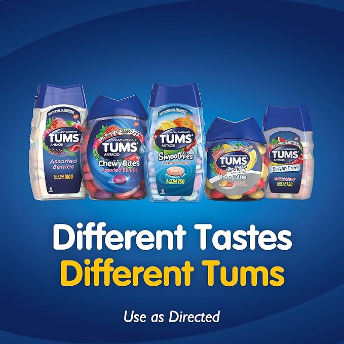 TUMS Chewable Antacid Tablets for Extra 330 Count