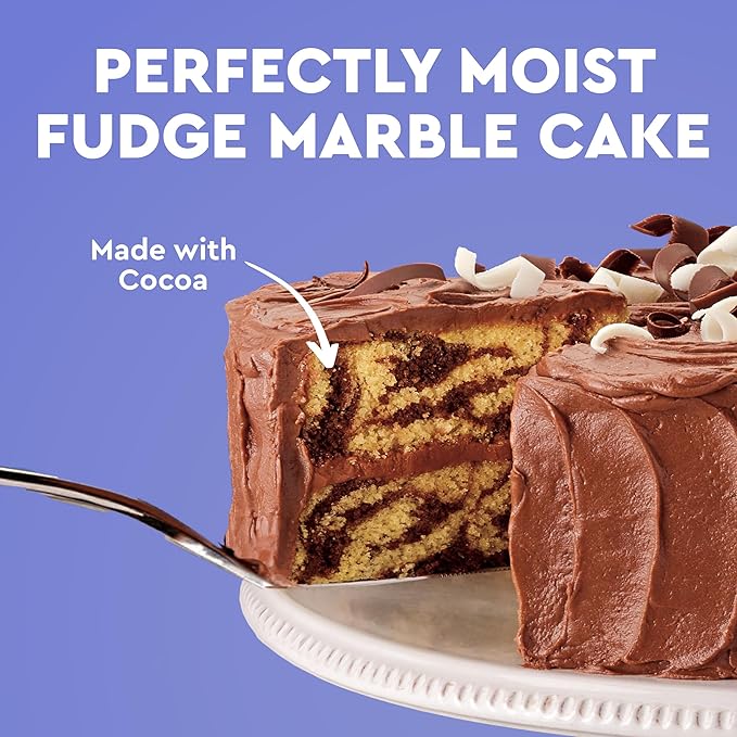 Duncan Hines Signature Cake Mix, Fudge Marble, 15.25 oz