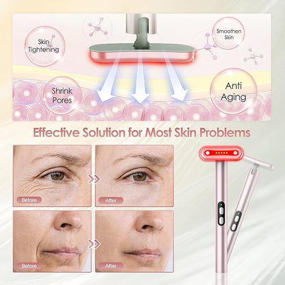 Microcurrent-Facial-Device，Face Massager for Skin Care，7 Colors