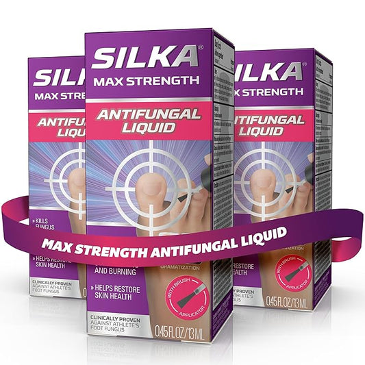 SILKA Max Strength Antifungal Liquid 1%, 0.45 0.45 Fl 3