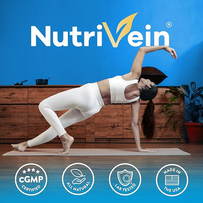 Nutrivein Premium Berberine HCL 1200mg Plus 120 Capsules