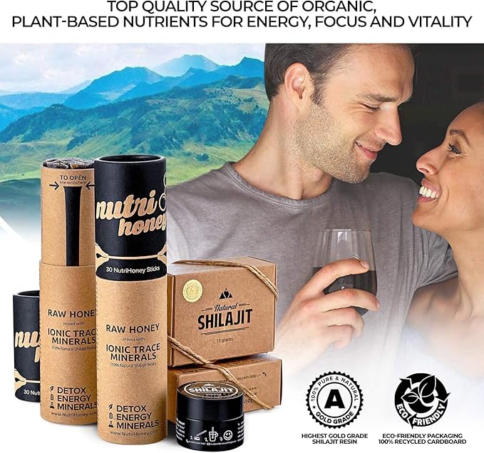 Natural Shilajit Honey Sticks 7 Shilajit