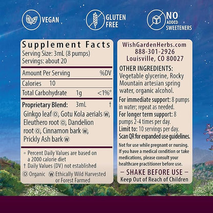 WishGarden Herbs Genius Juice 2oz