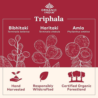 ORGANIC INDIA Triphala Powder, Digestive Support (1 Pound)