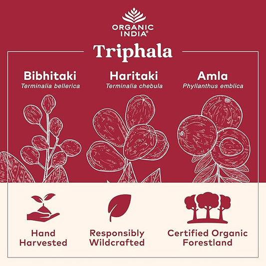 ORGANIC INDIA Triphala Powder, Digestive Support (1 Pound)