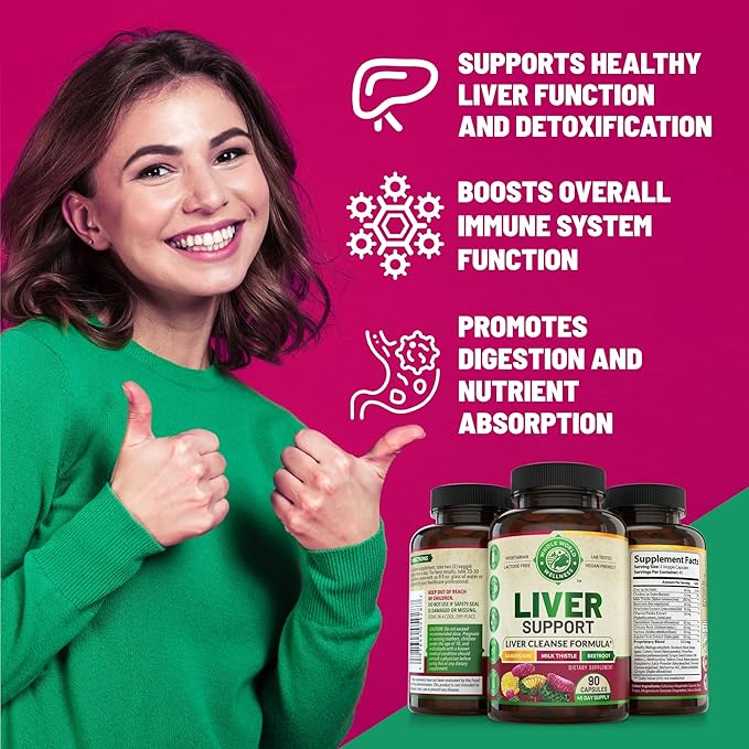 Liver Support and Cleanse Formula 45-Day Supply