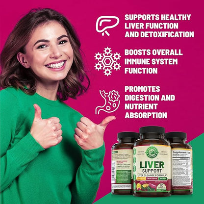 Liver Support and Cleanse Formula 45-Day Supply