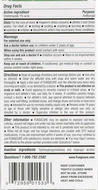FUNGICURE Anti-Fungal Liquid Gel 0.35 fl