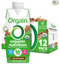 Orgain Organic Nutritional Protein Shake, Iced 16g Grass 20 Vitamins 11 Fl (12 Pack)
