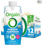 Orgain Organic Nutritional Vegan Protein Shake, 16g Plant 21 Vitamins 11 Fl 12)