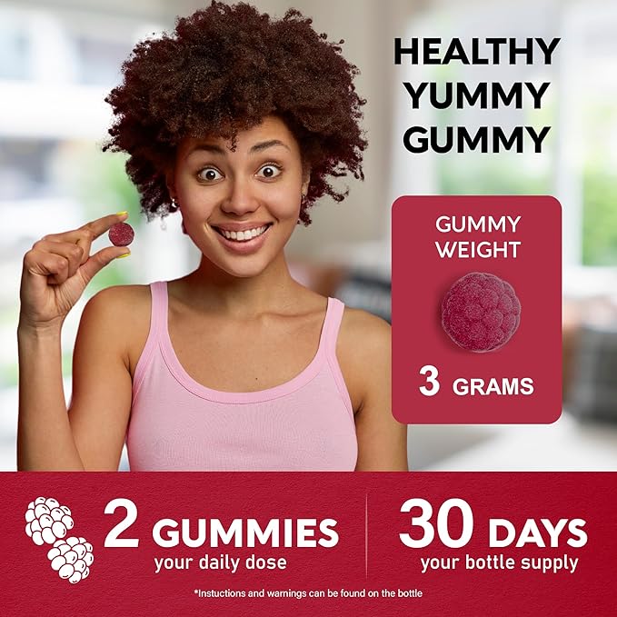 Berberine with Ceylon Cinnamon Gummies 10000 mg 7-in-1 Heart 60 Gummies