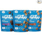HighKey Sugar Free Cookies Variety Pack - 6.75oz Keto Snacks Zero Carb No Sugar 3-Pack Chocolate Chip Cookie, Snickerdoodle, Brownie Bites Low Carb Gluten Free Diabetic Snack Diet Friendly Food Sweets