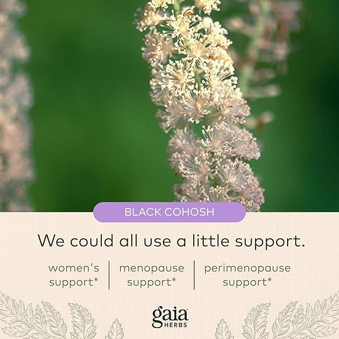 Gaia Herbs Menopause Support Daytime 60 Vegan (20-Day Supply)