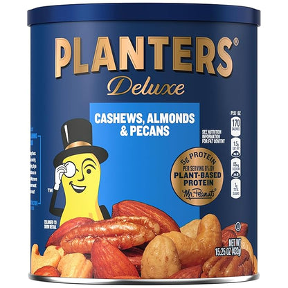 PLANTERS Deluxe Cashews, Almonds & Pecans, 15.25 Oz