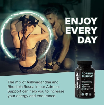 Adrenal Support Supplements │ Cortisol Manager, 60 Pills