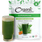 Organic Traditions Super Greens Powder Superfood with Turmeric, Organic Greens Superfood Powder, 100g/3.5oz Bag